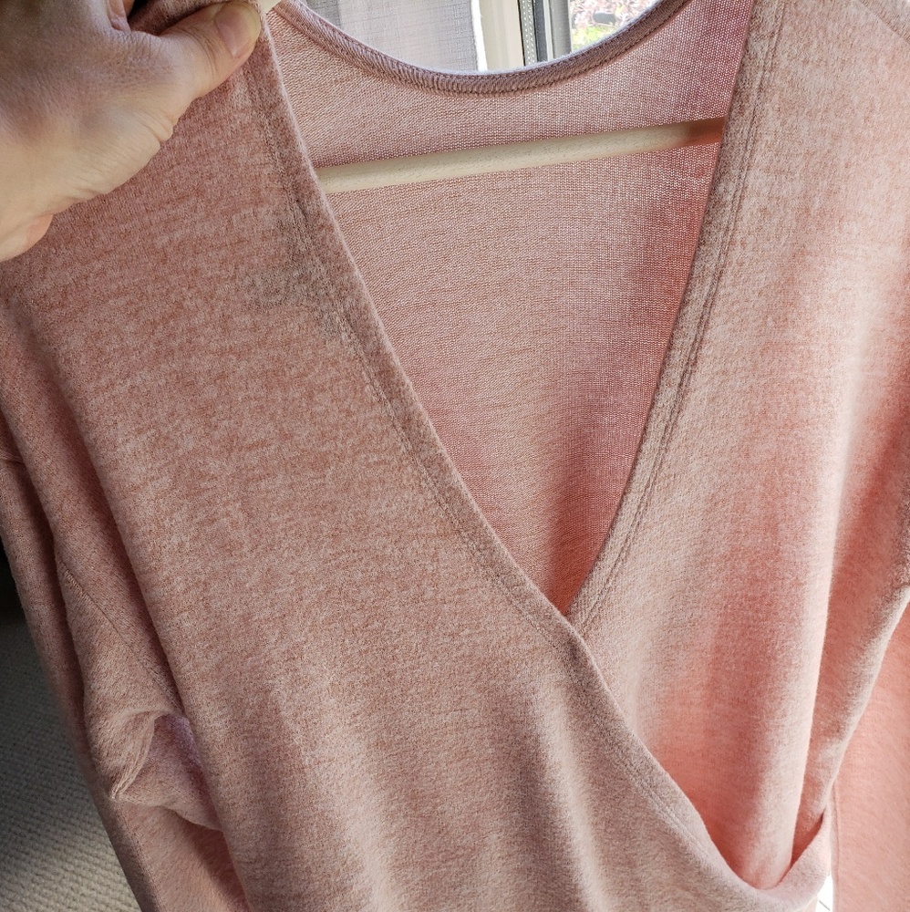 JCrew reversible tunic sweater
